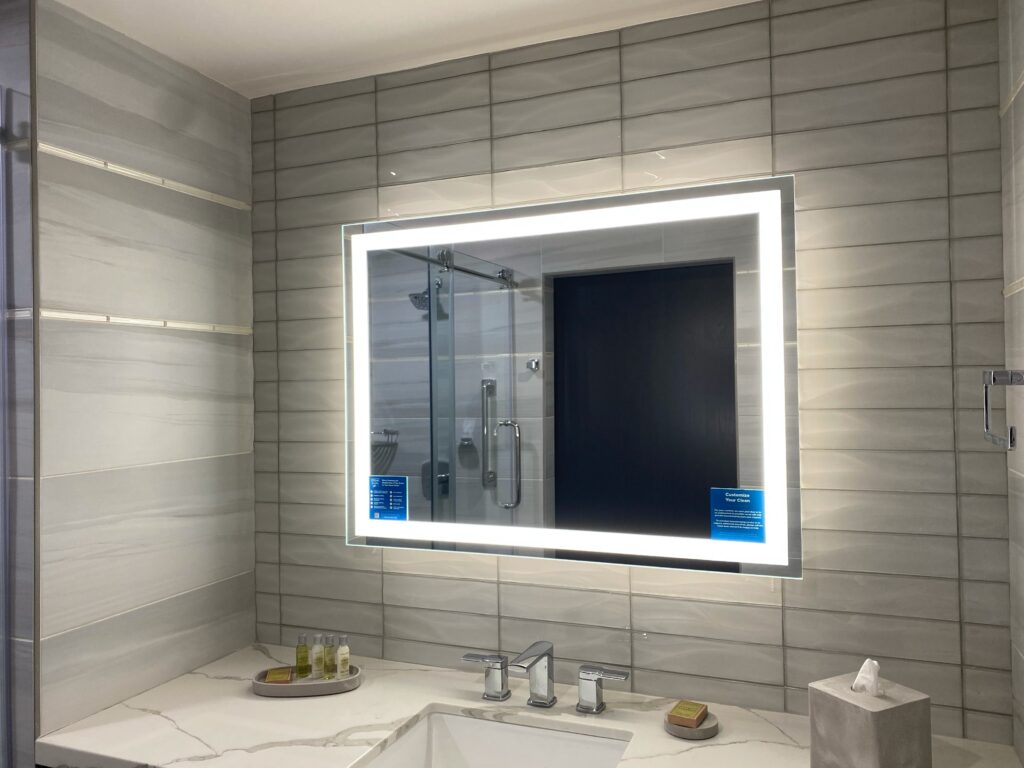 Lighted mirror